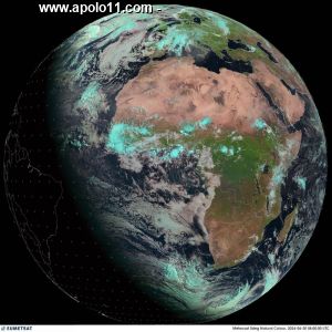 imagem de satlite da frica, Oriente Mdio. Atlntico norte e Atlntico sul