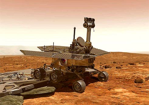 Rover Spirit em Marte