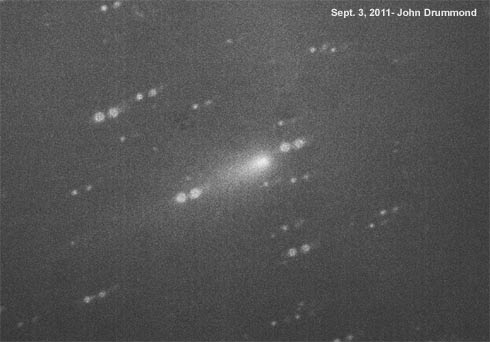 cometa Elenin em 3 de setembro de 2011