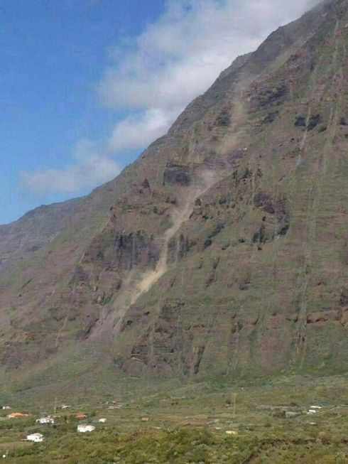 Desmoronamento em El Hierro