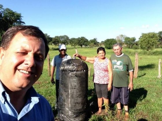 Foguete cai em Mato Grosso do Sul