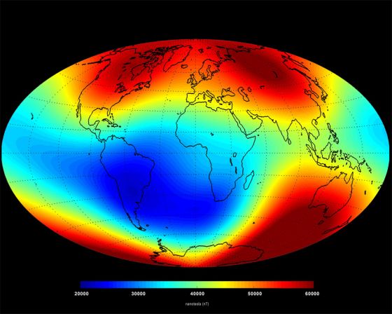 Campo magnetcio da Terra