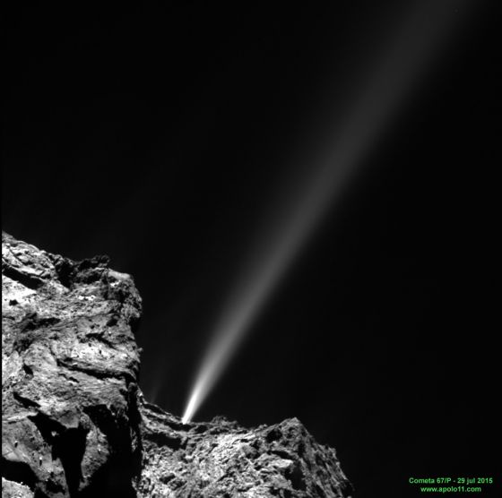 Outburst do cometa 67P/Churyumov–Gerasimenko