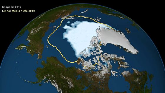 Degelo no Artico