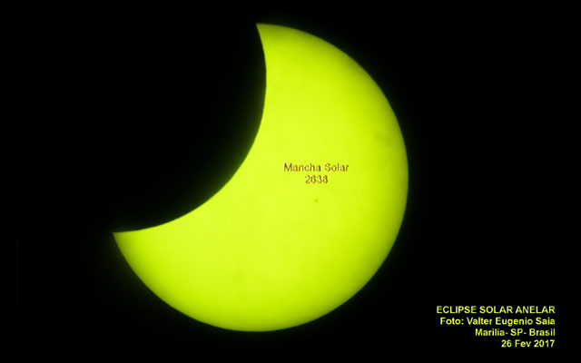 Eclipse Solar em Marilia