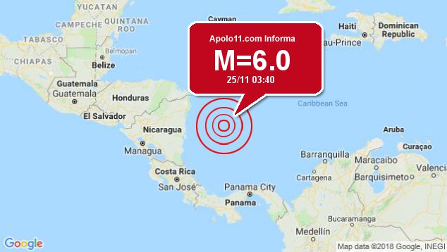 Forte terremoto sacode Colmbia, a 32 km de Mountain