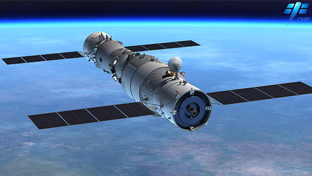 Estacao espacial Tiangong e modulo Shenzhou