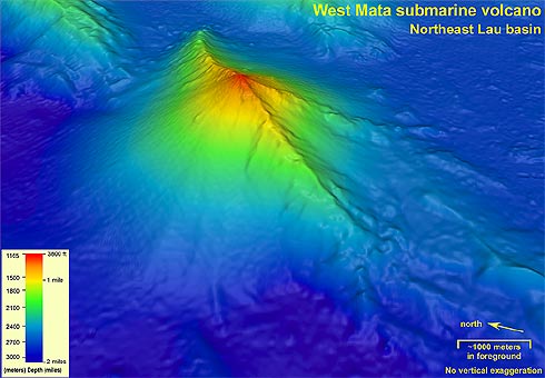 Vulco Submarino West Mata