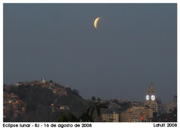Eclipse lunar - ago 2008