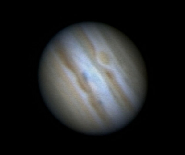 Júpiter e a Grande Mancha Vermelha - 31/08/2009