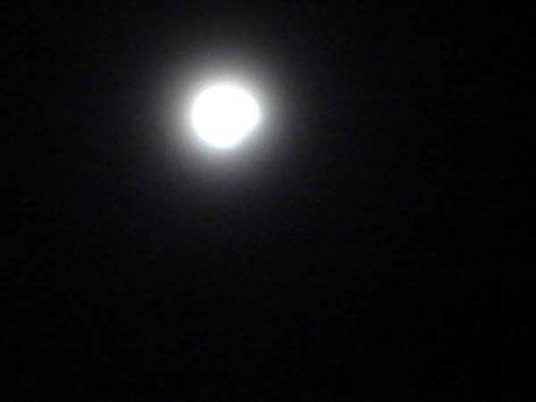 Eclipse lunar em Ipueiras, CE