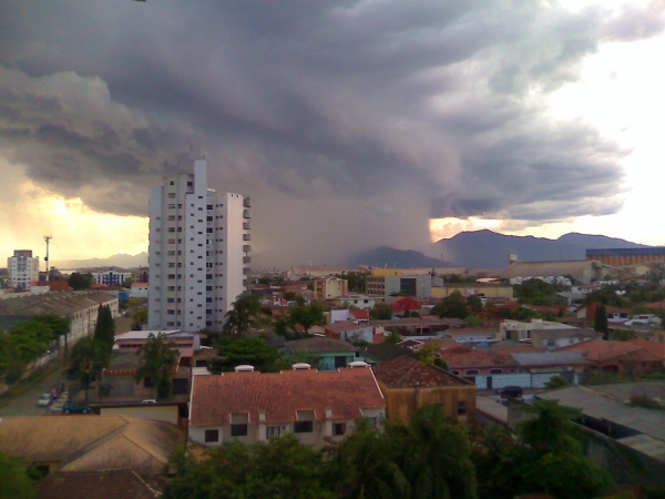 Nuven de tempestade em Paranaguá-Pr