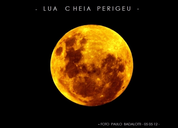 Lua Cheia Perigeu no em Erechim -RS