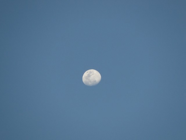 Lua Crescente Giboso em Indaiatuba / SP