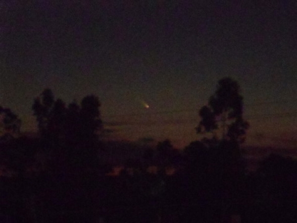 Cometa C/2011 L4 PANSTARRS visto de Araçatuba, SP