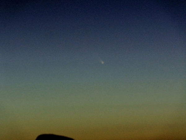 Cometa  C/2011 L4 Pan STARRS observado de Vitória