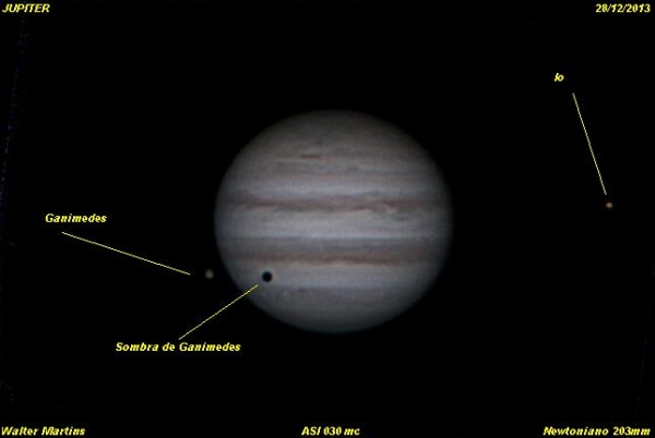 Júpiter dia 28/12/2013