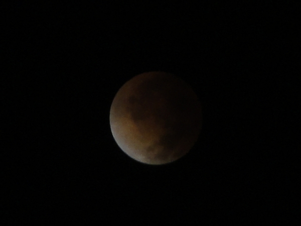 Lua de sangue - eclipse de 15/4/2014.
