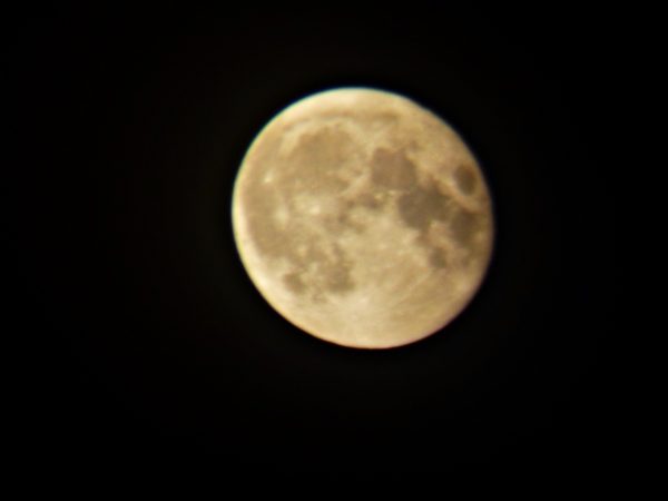Super Lua visto em Manaus