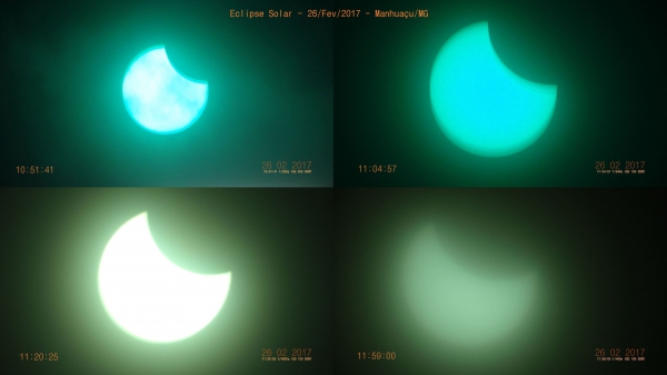Eclipse Solar em 26 Fevereiro 2017 em Manhuaçu?MG