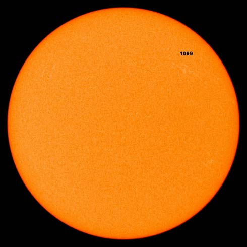Mancha solar 1069