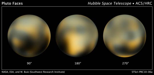 Imagem mais detalhada de Plutão 