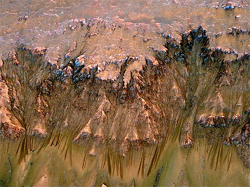 Fluxos de água Líquida em Marte