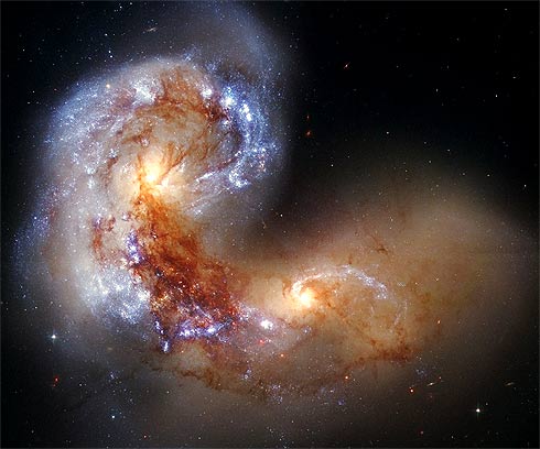 Colisão de Galáxias