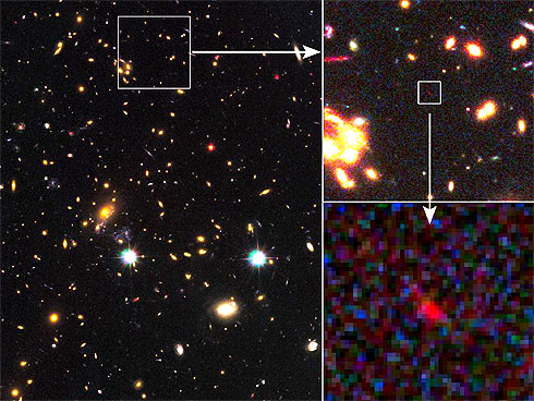 Galáxia mais distante já descoberta