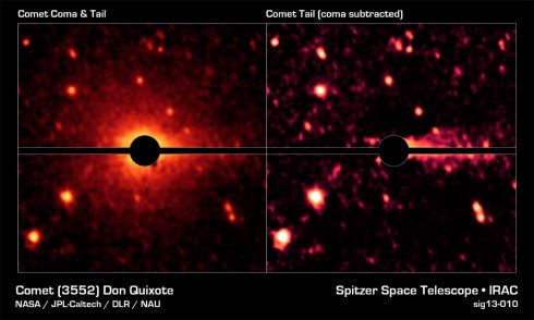 Asteroide cometa Don Quixote 3552