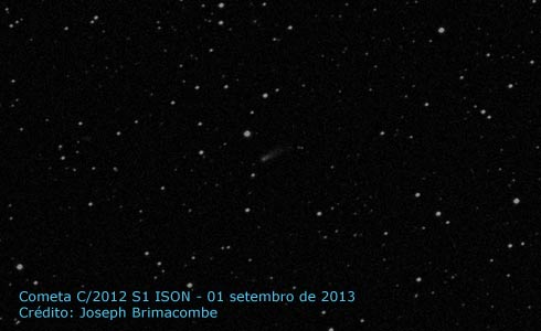 Cometa ISON em 1 de setembro