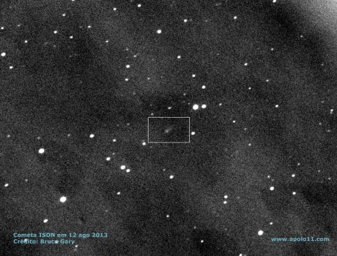 Cometa ISON em agosto de 2013