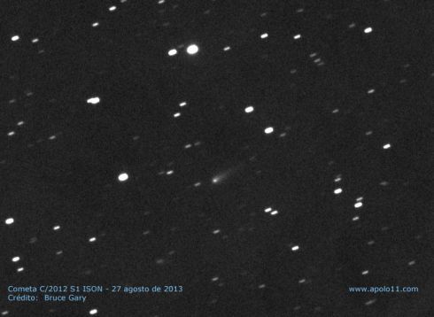 Cometa ISON em 27 de agosto