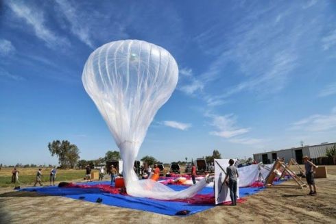 Balão Científico do Projeto loon