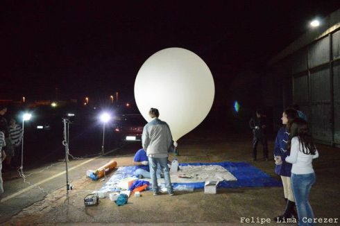 Lançamento do Balão do Projeto Cirrus