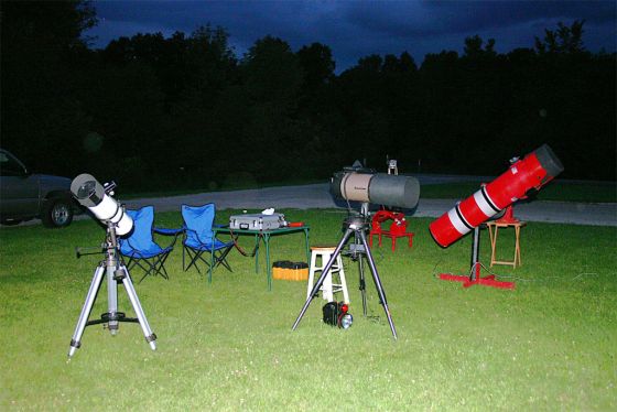 Star Party - Reuniao de astronomos para ver o ceu