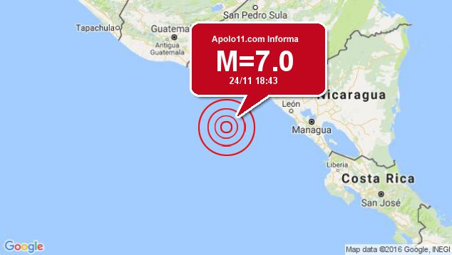 Forte terremoto atinge El Salvador, a 153 km de Puerto El Tr