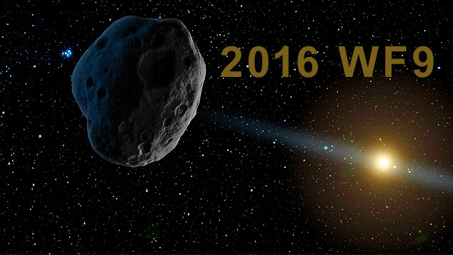 Asteroide 2016 WF9 rumo a Terra
