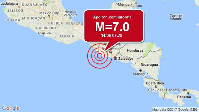 Forte terremoto sacode Guatemala, a 3 km de San Pablo