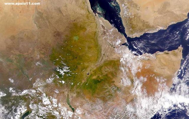 Noroeste da Africa e regiao do Triangulo de Afar