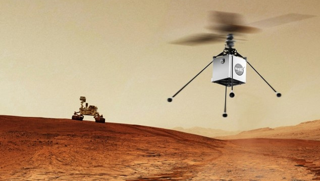 Drone em Marte