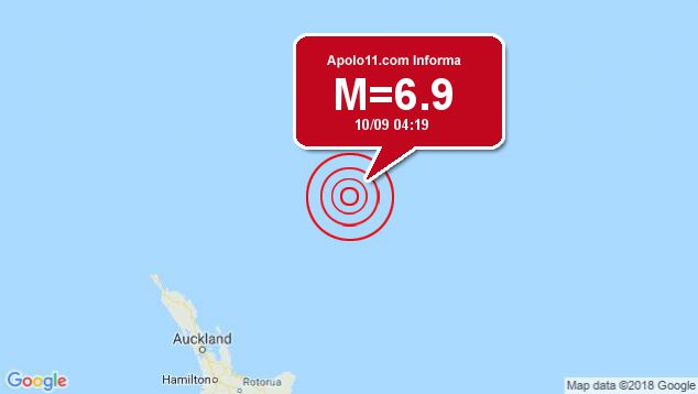 Forte terremoto sacode Nova Zelndia, a 61 km de L'Esperance