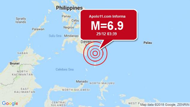 Forte terremoto atinge Filipinas, a 84 km de Pondaguitan