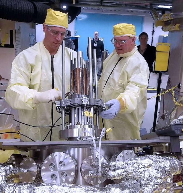 Prototipo do novo reator nuclear da Nasa