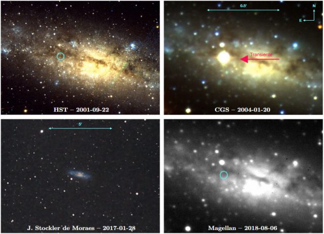 Supernova registrada na galaxia NGC 1892