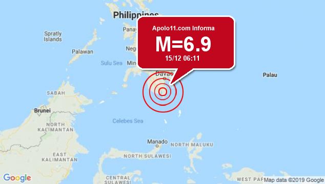 Forte terremoto sacode Filipinas, a 0 km de Ignit