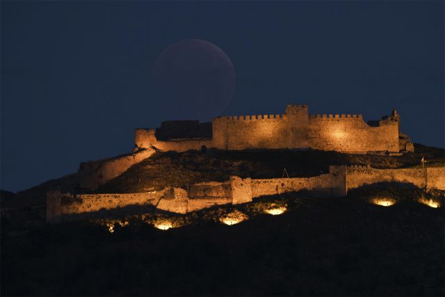 Eclipse Lunar 2019 na Grecia
