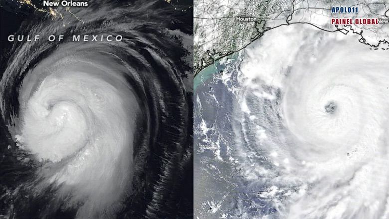 Em 2020, o furacão Laura atingiu o estado da Louisiana com ventos 240 km/h Louisiana, provocando 16 tornados.<BR>