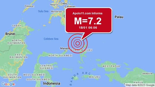 Forte terremoto sacode Indonésia, a 150 km de Tobelo