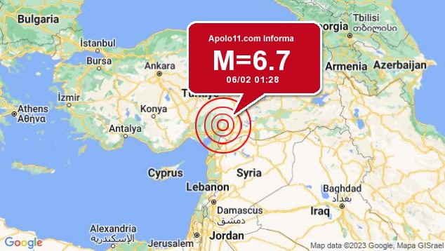 Forte terremoto sacode Turquia, em local a ser determinado